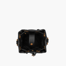 Load image into Gallery viewer, La Carrie Ficus Bucket Bag – Bold Black