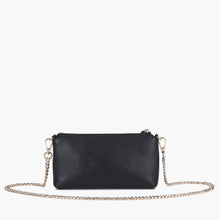 Load image into Gallery viewer, La Carrie Capsule Frivolous Double Wallet-Bag in Tumbled Leather – Black, Red, Cuoio &amp; Ivory