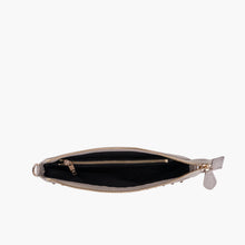 Load image into Gallery viewer, La Carrie Capsule Frivolous Double Wallet-Bag in Tumbled Leather – Black, Red, Cuoio &amp; Ivory