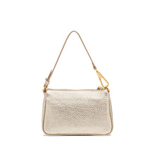 Load image into Gallery viewer, Gianni Chiarini Brooke 8750 Shoulder Bag in Black, Sabbia, Gold &amp; Nature Pebbled Leather