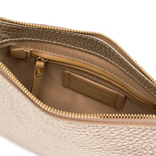 Load image into Gallery viewer, Gianni Chiarini Brooke 8750 Shoulder Bag in Black, Sabbia, Gold &amp; Nature Pebbled Leather