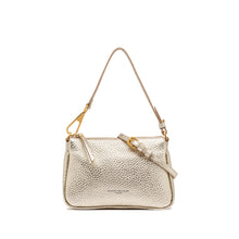 Load image into Gallery viewer, Gianni Chiarini Brooke 8750 Shoulder Bag in Black, Sabbia, Gold &amp; Nature Pebbled Leather
