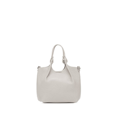 Gianni Chiarini Dua 9718 Slouch Bag in Sabbia & Nature or Light Gold Pebbled Leather
