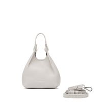 Load image into Gallery viewer, Gianni Chiarini Dua 9718 Slouch Bag in Sabbia &amp; Nature or Light Gold Pebbled Leather