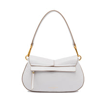 Load image into Gallery viewer, Gianni Chiarini Helena Round 11088 Shoulder Bag in Sabbia &amp; Light Gold Pebbled Leather