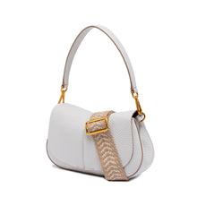 Load image into Gallery viewer, Gianni Chiarini Helena Round 11088 Shoulder Bag in Sabbia &amp; Light Gold Pebbled Leather
