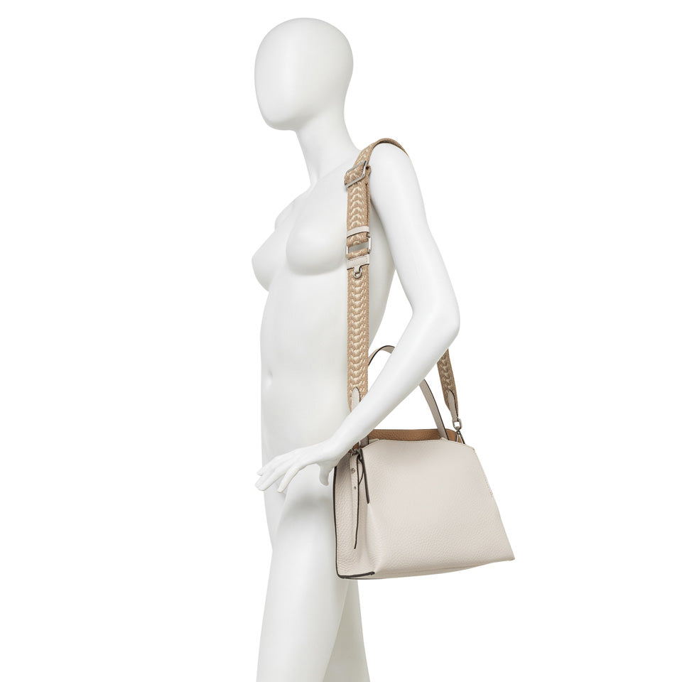 Gianni Chiarini Asia 13347 Tote in Sabbia & Nature Pebbled Leather