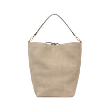 Load image into Gallery viewer, Gianni Chiarini Vanessa 11397 Large Perforated Leather Bucket Tote in Sughero