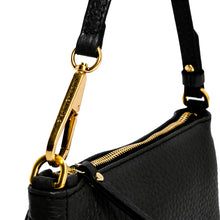 Load image into Gallery viewer, Gianni Chiarini Brooke 8750 Shoulder Bag in Black, Sabbia, Gold &amp; Nature Pebbled Leather