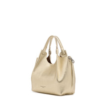 Load image into Gallery viewer, Gianni Chiarini Dua 9719 – Sabbia Light Gold Pebbled Leather Slouch Bag