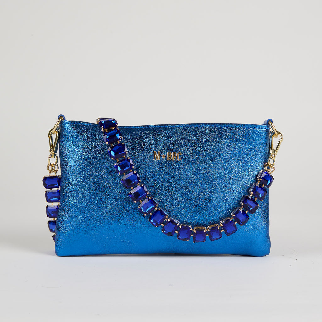 MBRC Capsule Diamante Line Zip-Top Clutch