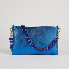 Load image into Gallery viewer, MBRC Capsule Diamante Line Zip-Top Clutch