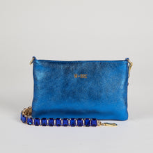 Load image into Gallery viewer, MBRC Capsule Diamante Line Zip-Top Clutch