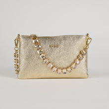 Load image into Gallery viewer, MBRC Capsule Diamante Line Zip-Top Clutch