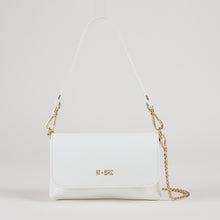 Load image into Gallery viewer, MBRC Capsule Jolly Line Leather Bag in Black &amp; Gold