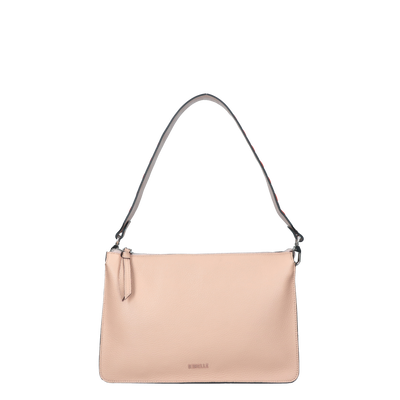 Le Rebelle Calypso Dollaro Resinato Shoulder Bag in Black & Nude