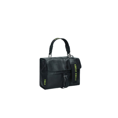 Le Rebelle Chloe Satchel S Dollaro in Black, Marble & Lemonade