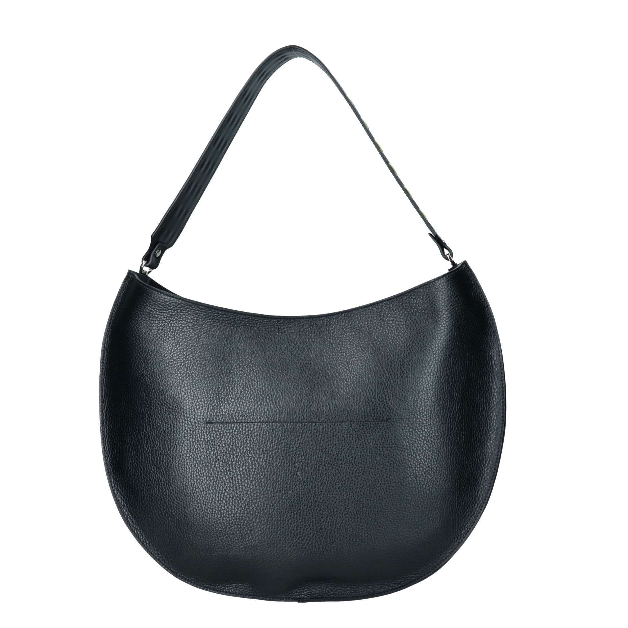 dollaro pebble leather backpack Le Rebelle Krystle Dollaro Resinato Crescent Bag in Black & Nude – Glamazon Empire 77