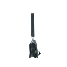 Load image into Gallery viewer, Le Rebelle Lucy Dollaro Shoulder Bag in Black, Lemonade &amp; Peony